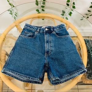 zara high waisted shorts